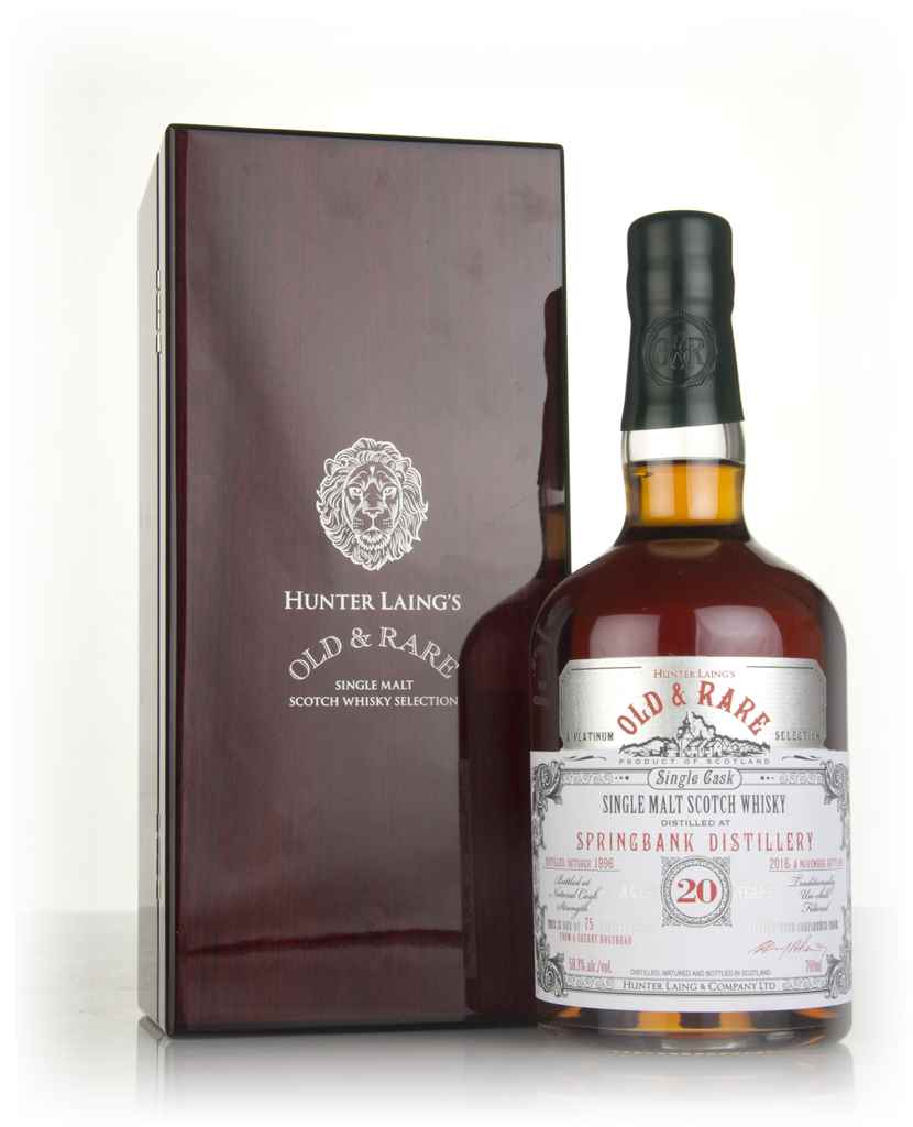 Springbank 20 Year Old 1996 - Old & Rare Platinum (Hunter Laing) 70cl product image