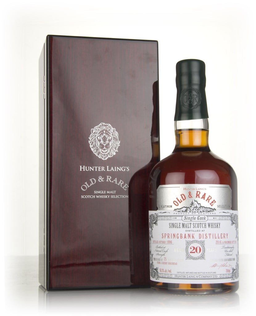 Springbank 20 Year Old 1996 - Old & Rare Platinum (Hunter Laing) 70cl product image