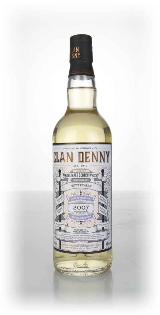 Fettercairn 10 Year Old 2007 (cask 12065) - Clan Denny (Douglas Laing) 70cl product image