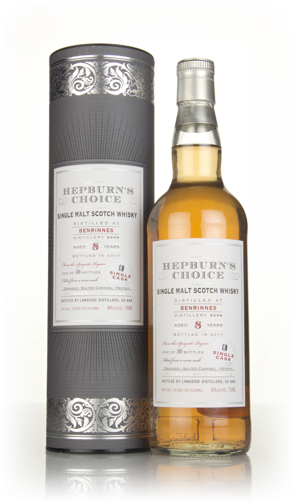 Benrinnes 8 Year Old 2009 - Hepburn's Choice (Langside) 70cl product image