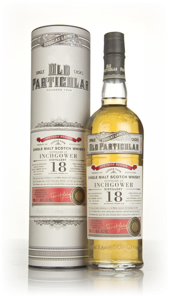 Inchgower 18 Year Old 1998 (cask 12102) - Old Particular (Douglas Laing) 70cl product image