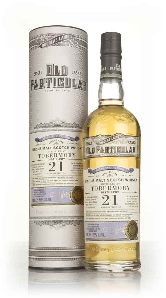 Tobermory 21 Year Old 1996 (cask 11768) - Old Particular (Douglas Laing) 70cl product image