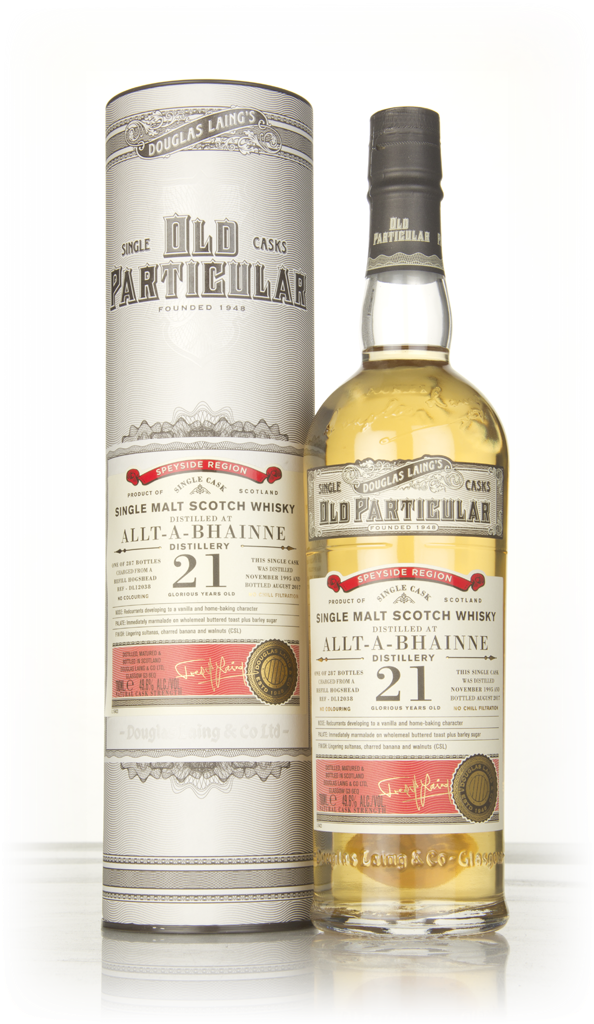 Allt-á-Bhainne 21 Year Old 1995 (cask 12038) - Old Particular (Douglas Laing) 70cl product image