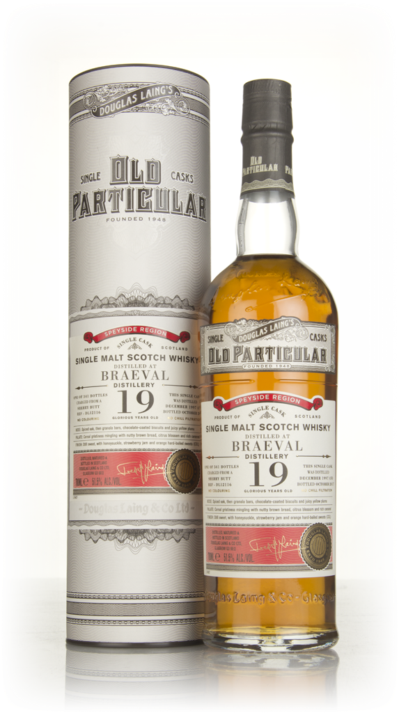 Braeval 19 Year Old 1997 (cask 12116) - Old Particular (Douglas Laing) 70cl product image