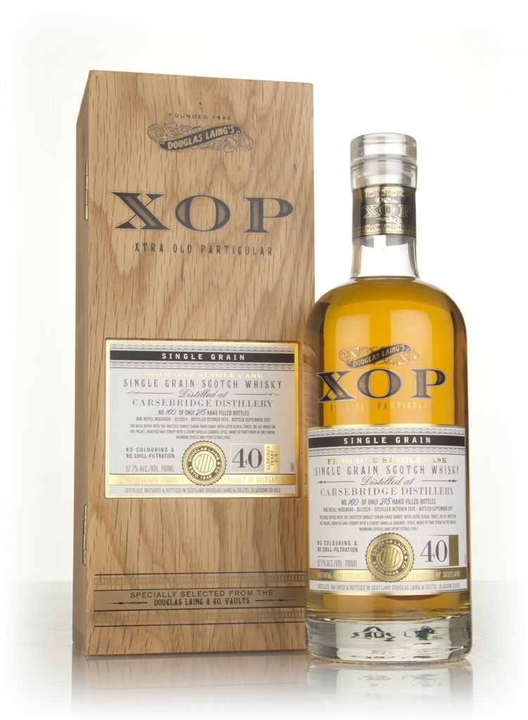 Carsebridge 40 Year Old 1976 (cask 12024) - Xtra Old Particular (Douglas Laing) 70cl product image