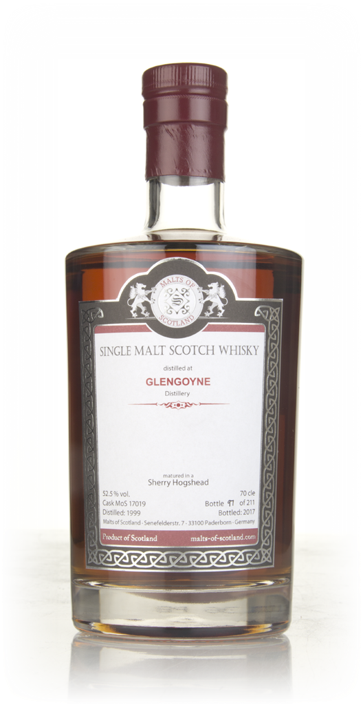Glengoyne 1999 (bottled 2017) (cask 17019) - Malts of Scotland 70cl product image