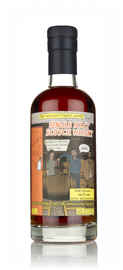 Secret Distillery #1 9 Year Old (That Boutique-y Whisky Company) (La Maison du Whisky) 50cl product image