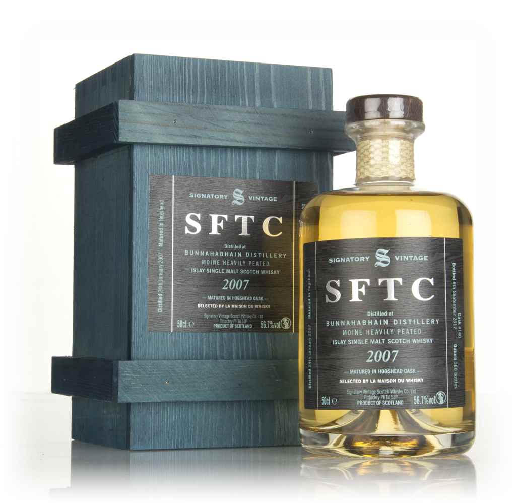 Bunnahabhain 10 Year Old 2007 (cask 140) - Straight From The Cask 50cl product image