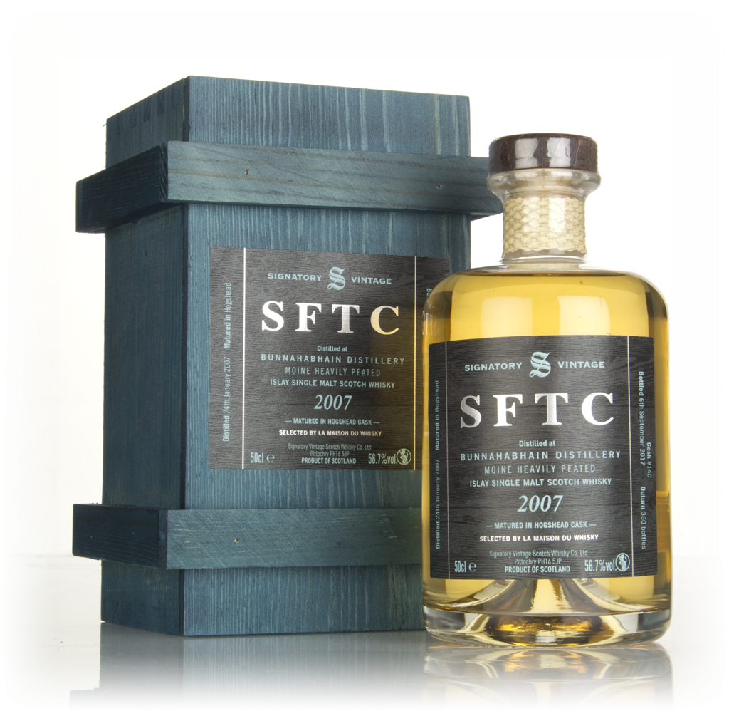 Bunnahabhain 10 Year Old 2007 (cask 140) - Straight From The Cask 50cl product image