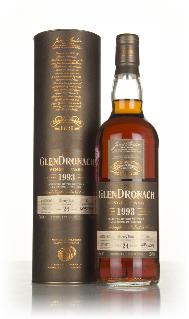 GlenDronach 24 Year Old 1993 (cask 401) 70cl product image