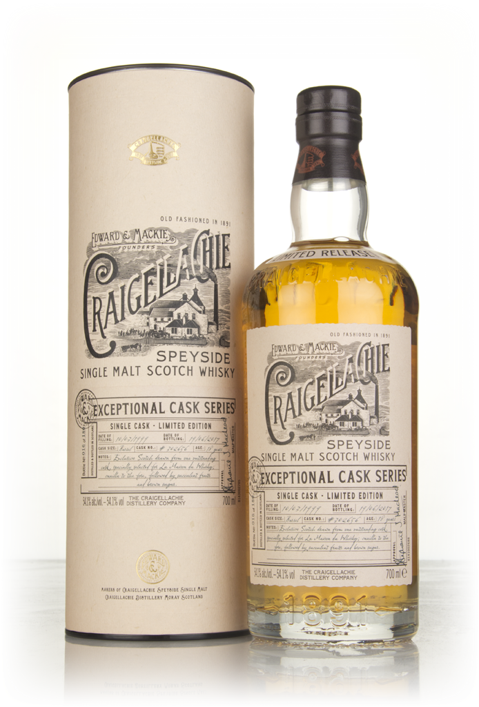 Craigellachie 18 Year Old 1999 (cask 302656) - Exceptional Cask Series 70cl product image