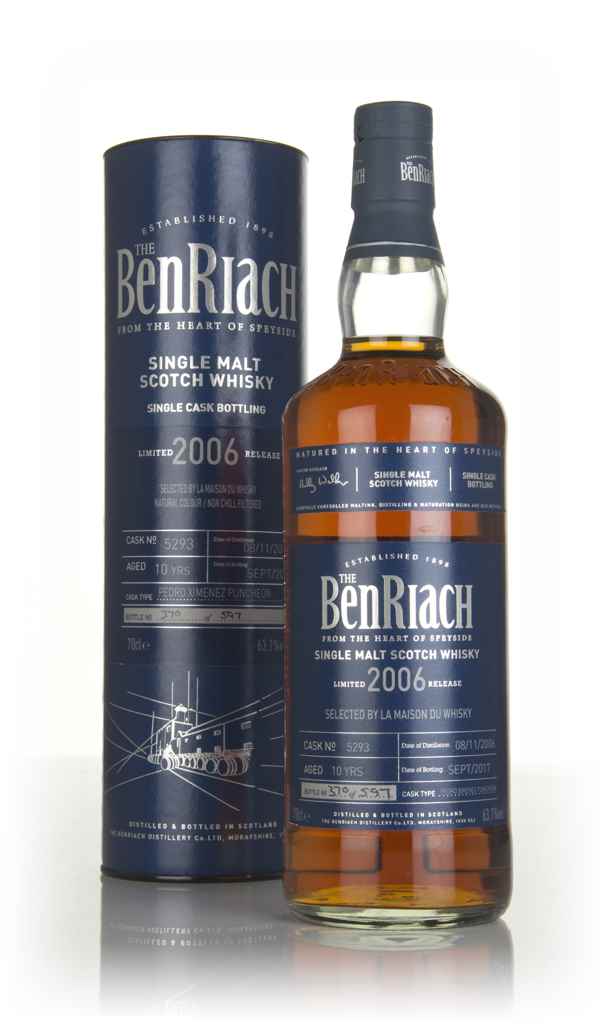 Benriach 10 Year Old 2006 (cask 5293) 70cl product image