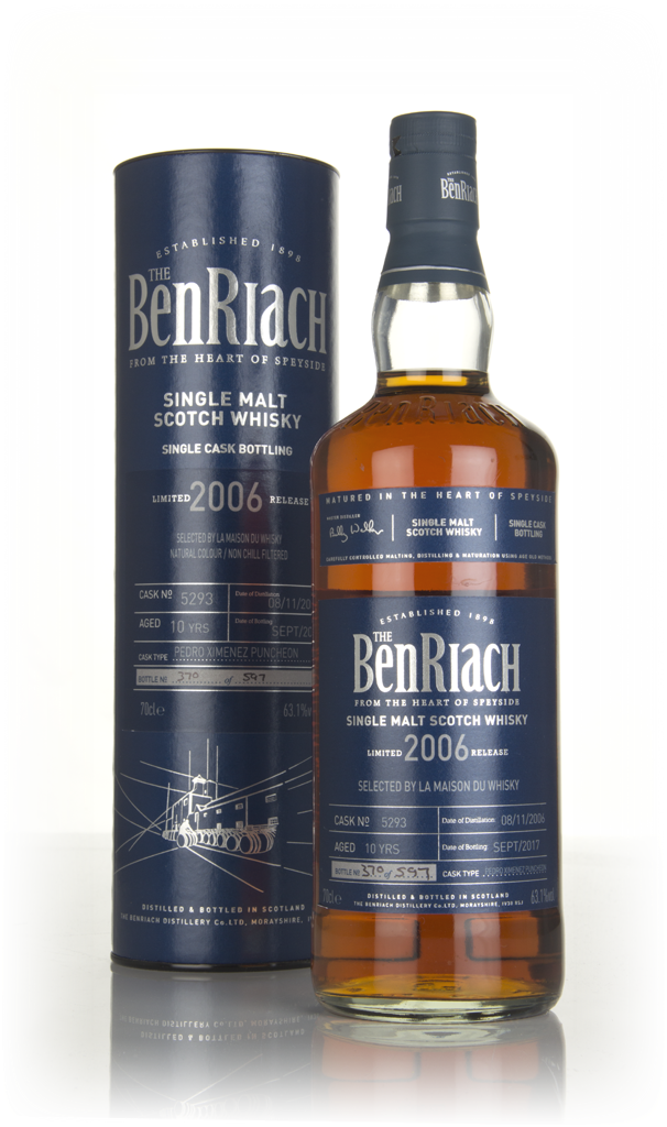 Benriach 10 Year Old 2006 (cask 5293) 70cl product image