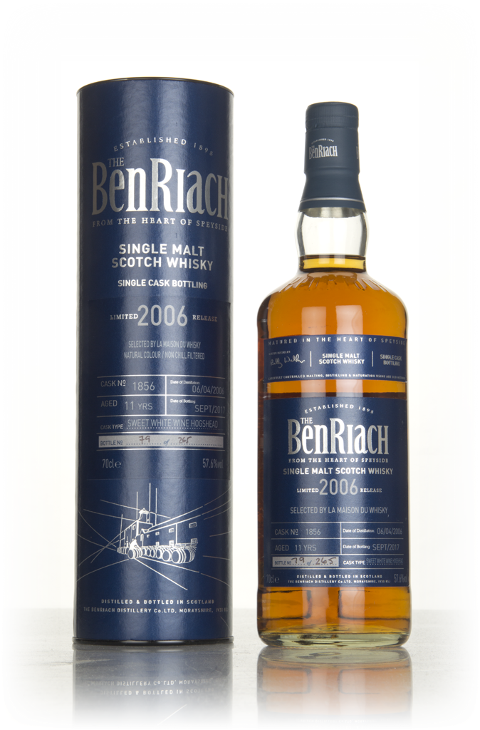 Benriach 11 Year Old 2006 (cask 1856) 70cl product image