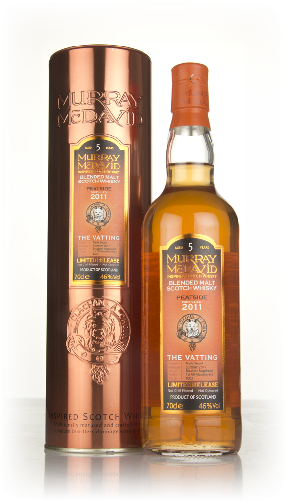 Peatside 5 Year Old 2011 - The Vatting (Murray McDavid) 70cl product image