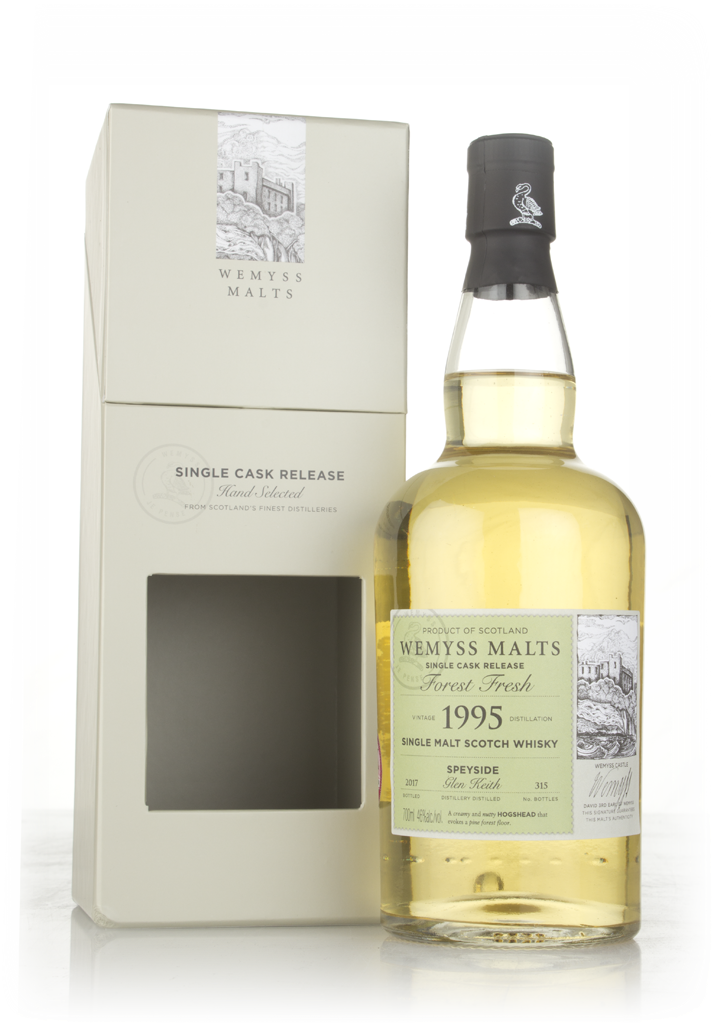 Forest Fresh 1995 (bottled 2017) - Wemyss Malts (Glen Keith) 70cl product image