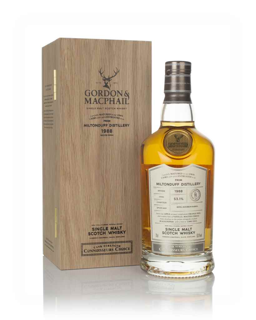 Miltonduff 30 Year Old 1988 (batch 19/044) - Connoisseurs Choice (Gordon & MacPhail) 70cl product image