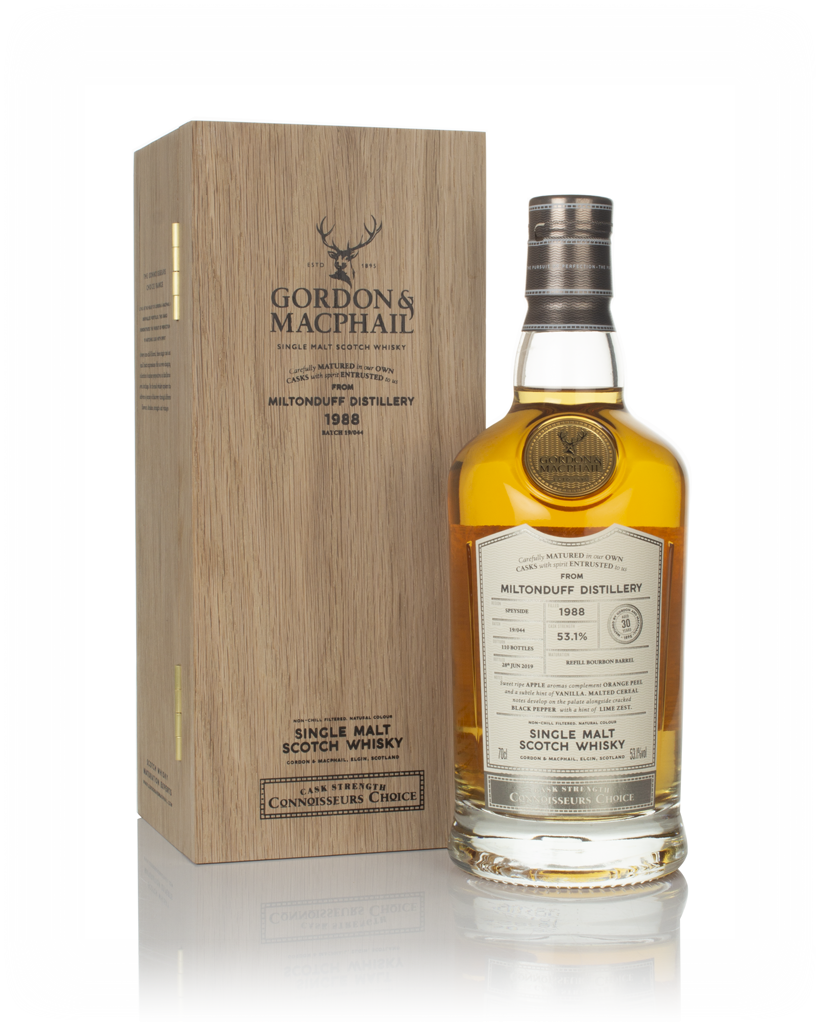 Miltonduff 30 Year Old 1988 (batch 19/044) - Connoisseurs Choice (Gordon & MacPhail) 70cl product image
