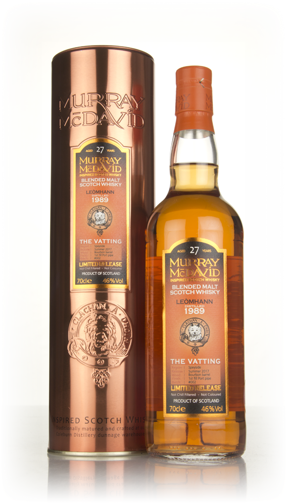 Leòmhann 27 Year Old 1989 - The Vatting (Murray McDavid) 70cl product image