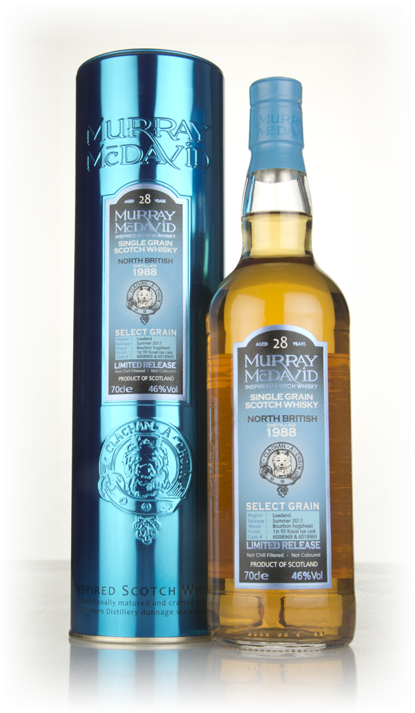 North British 28 Year Old 1988 (casks 6008969 & 6018969) - Select Grain (Murray McDavid) 70cl product image