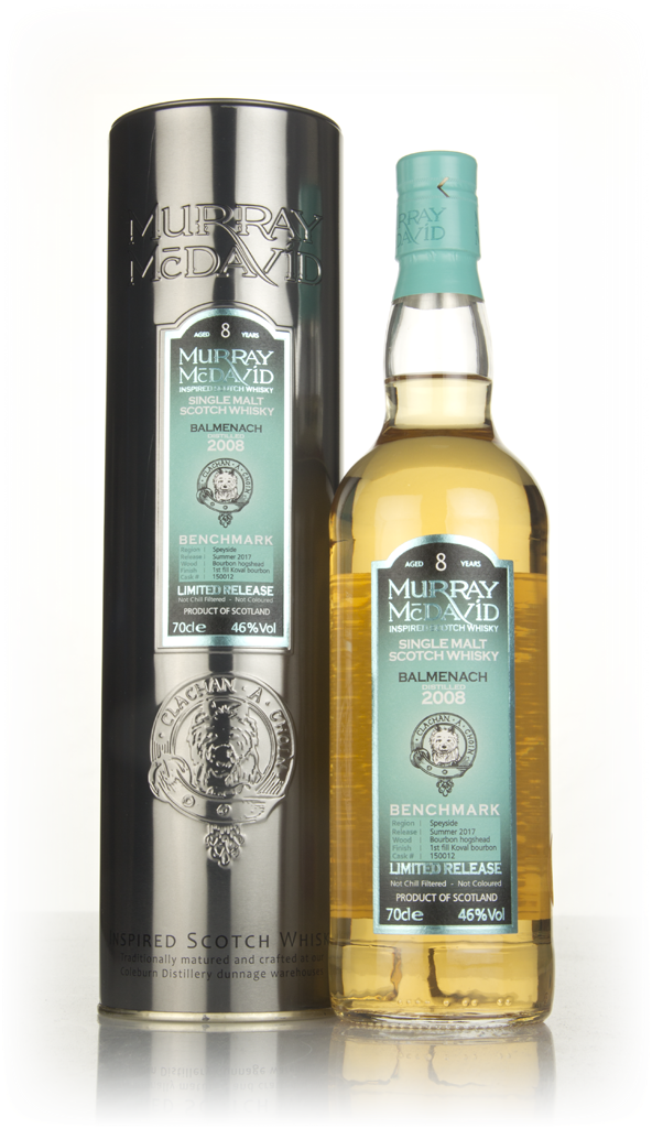Balmenach 8 Year Old 2008 (cask 150012) - Benchmark (Murray McDavid) 70cl product image