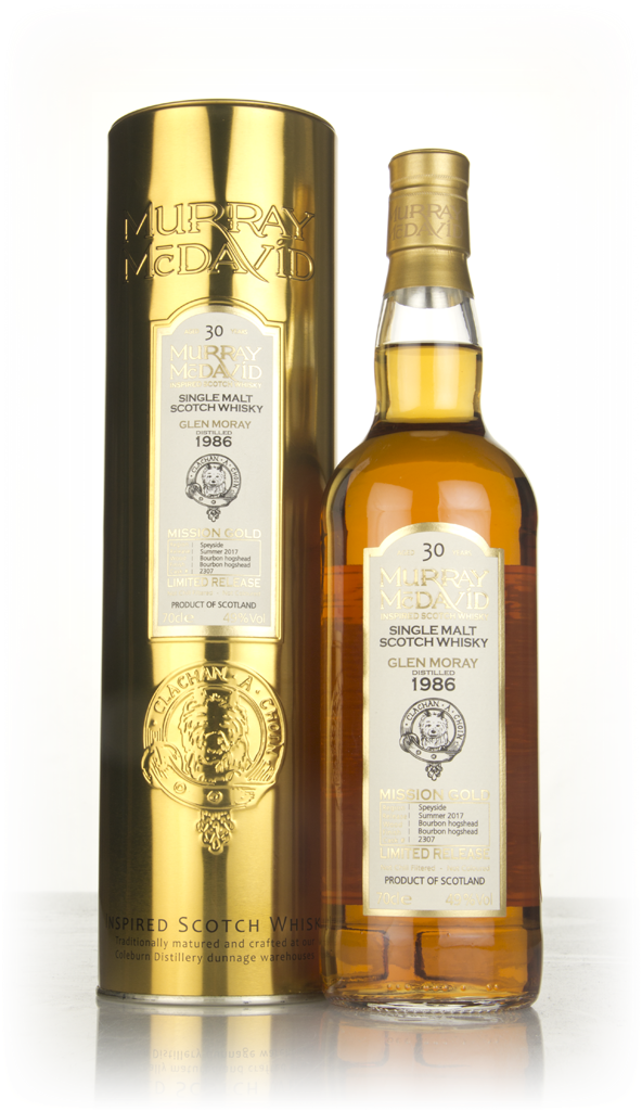 Glen Moray 30 Year Old 1986 (cask 2307) - Mission Gold (Murray McDavid) 70cl product image