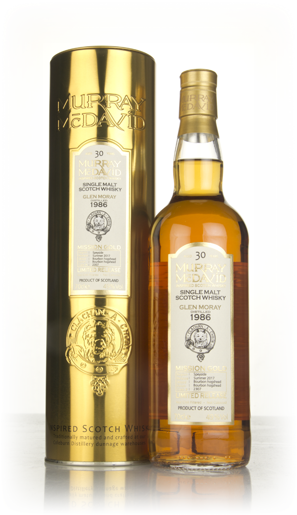 Glen Moray 30 Year Old 1986 (cask 2307) - Mission Gold (Murray McDavid) 70cl product image