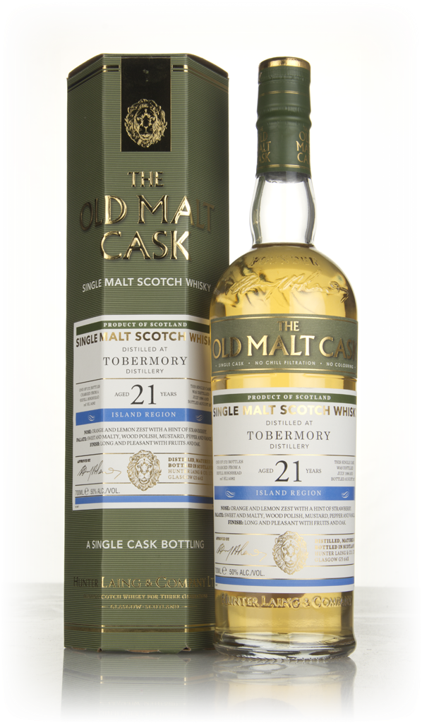 Tobermory 21 Year Old 1996 (cask 14082) - Old Malt Cask (Hunter Laing) 70cl product image