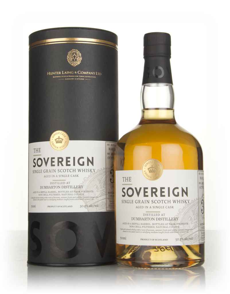 Dumbarton 30 Year Old 1987 (cask 14327) - The Sovereign (Hunter Laing) 70cl product image