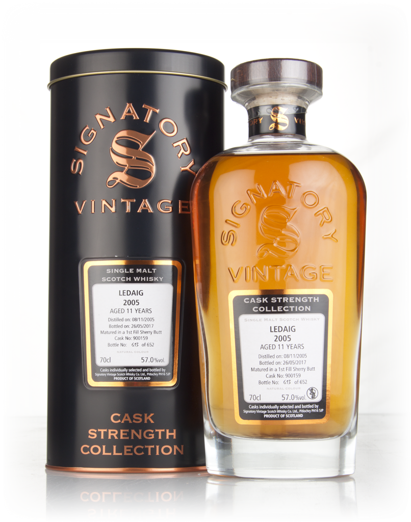 Ledaig 11 Year Old 2005 (cask 900159) - Cask Strength Collection (Signatory) 70cl product image