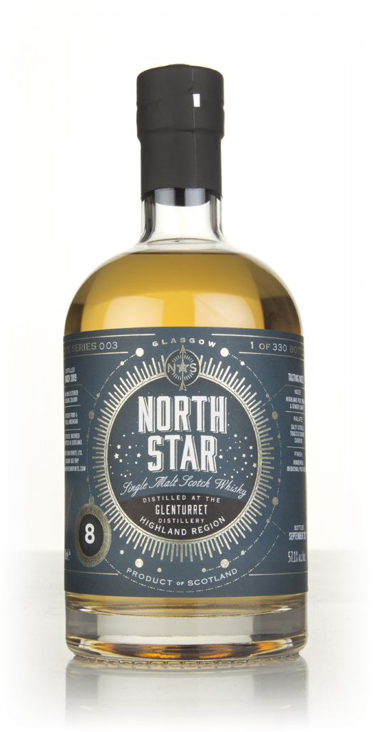 Glenturret 8 Year Old 2009 - North Star Spirits 70cl product image