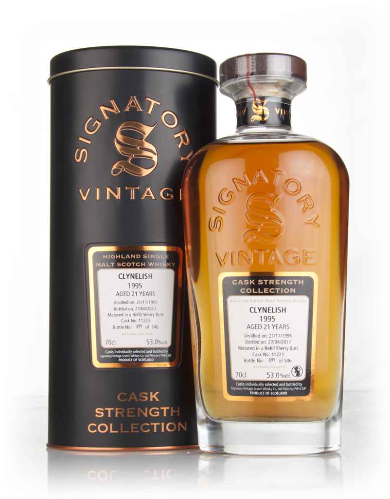 Clynelish 21 Year Old 1995 (cask 11223) - Cask Strength Collection (Signatory) 70cl product image
