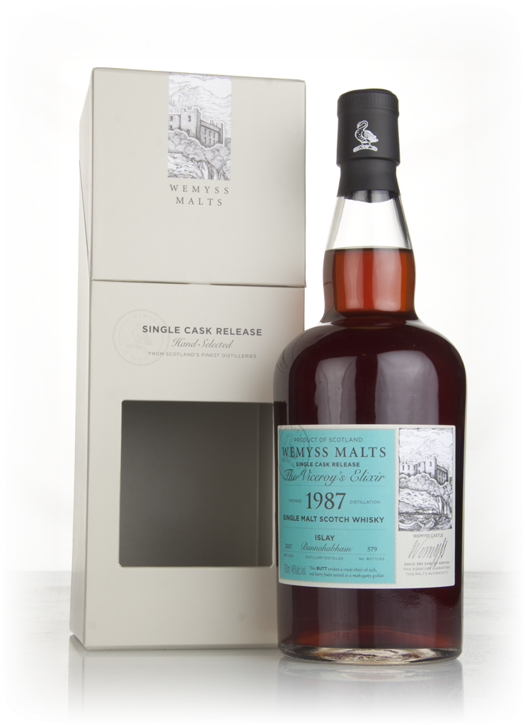 The Viceroy's Elixir 1987 - Wemyss Malts (Bunnahabhain) 70cl product image