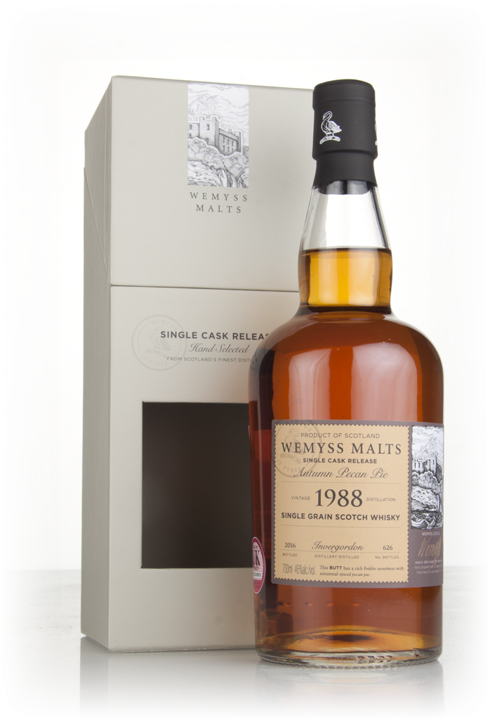 Autumn Pecan Pie 1988 (bottled 2016) - Wemyss Malt (Invergordon) 70cl product image