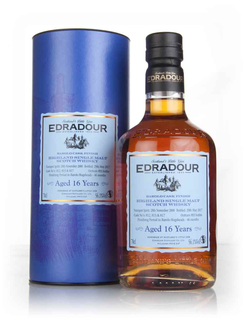 Edradour 16 Year Old 2000 - Barolo Cask Finish 56.1% 70cl product image