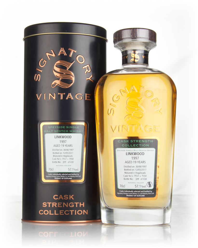 Linkwood 19 Year Old 1997 (casks 7557 & 7558) - Cask Strength Collection (Signatory) 70cl product image