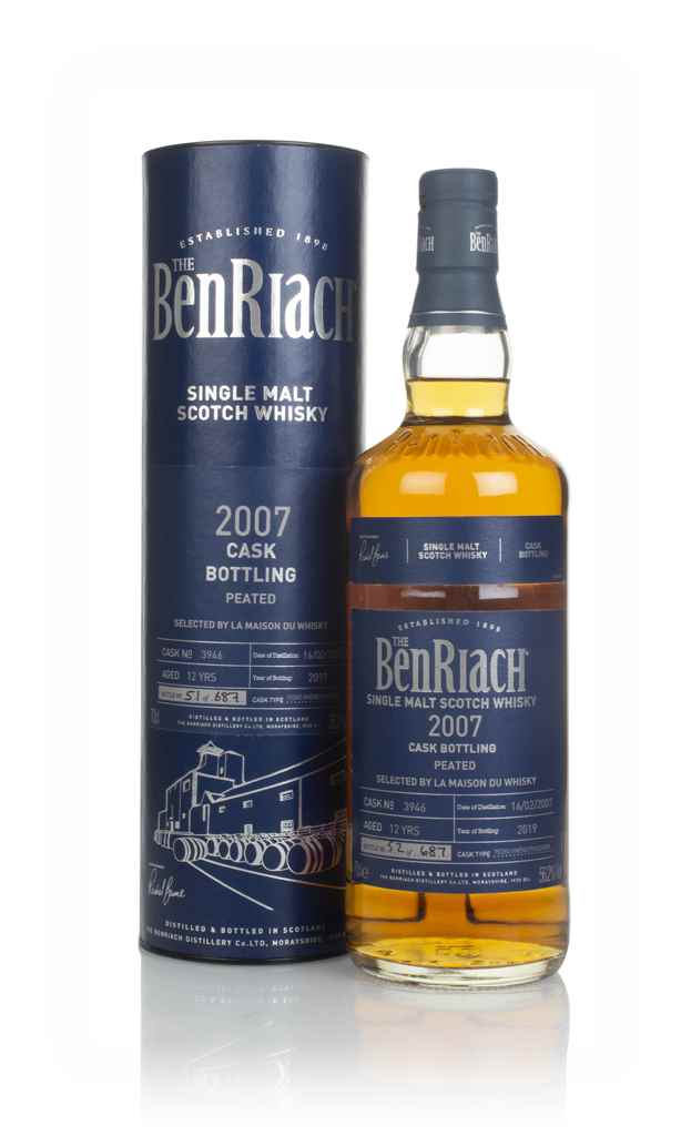 BenRiach 12 Year Old 2007 (cask 3946) (La Maison du Whisky) 70cl product image