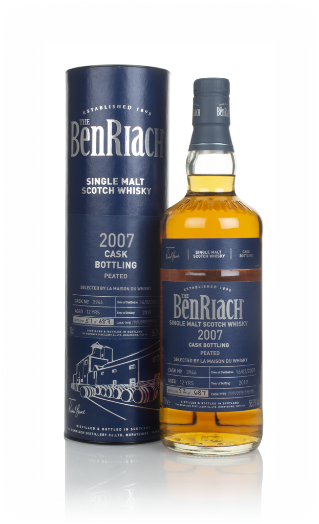 BenRiach 12 Year Old 2007 (cask 3946) (La Maison du Whisky) 70cl product image