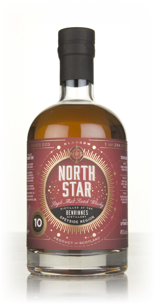 Benrinnes 10 Year Old 2006 - North Star Spirits 70cl product image