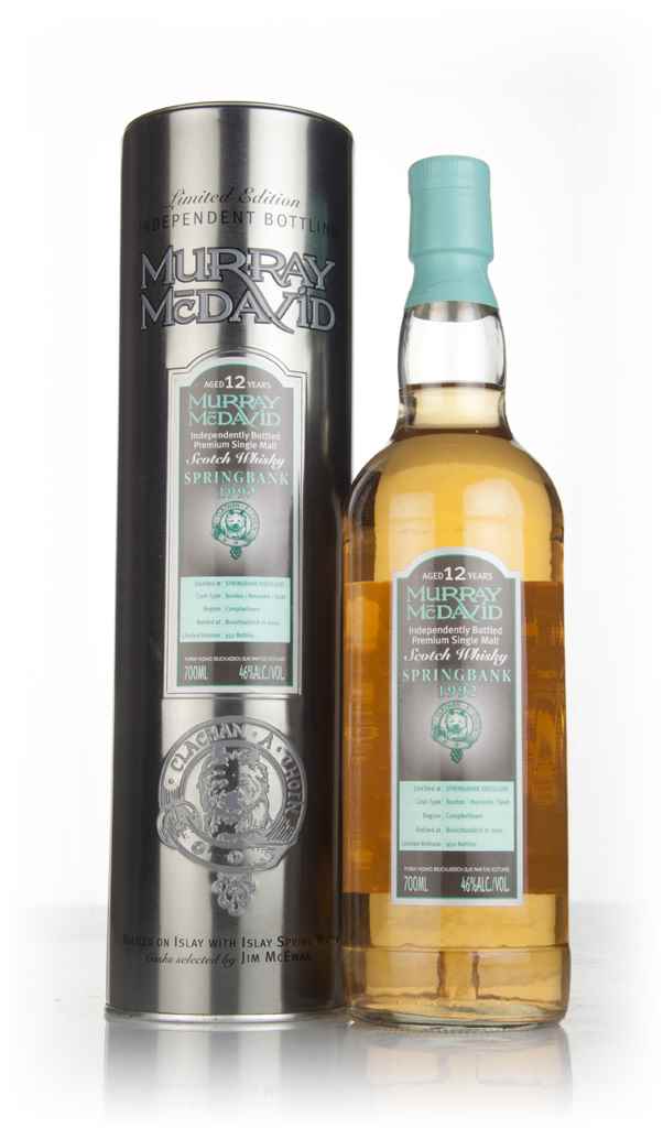 Springbank 12 Year Old 1992 (Murray McDavid) 70cl product image