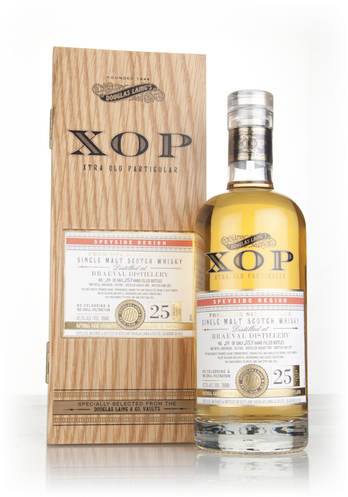 Braeval 25 Year Old 1991 (cask 11765) - Xtra Old Particular (Douglas Laing) 70cl product image