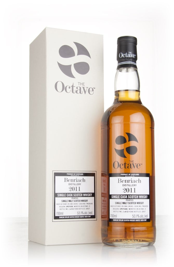 Benriach 6 Year Old 2011 (cask 7416153) - The Octave (Duncan Taylor) 70cl product image