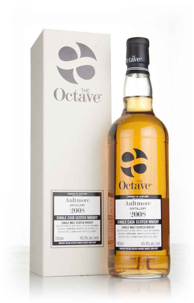 Aultmore 8 Year Old 2008 (cask 9516053) - The Octave (Duncan Taylor) 70cl product image