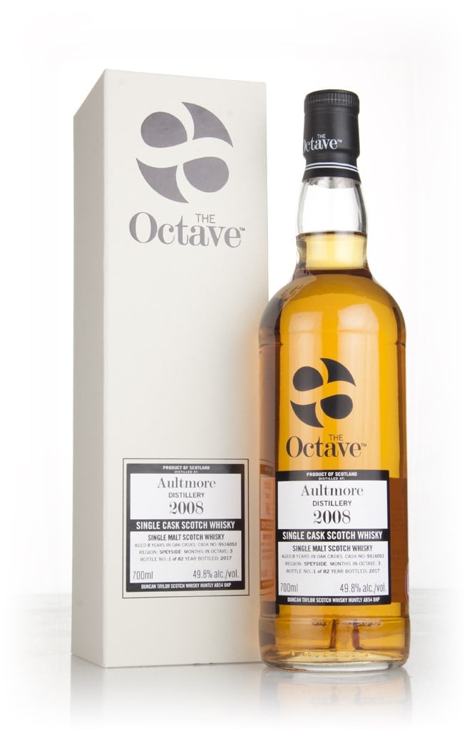 Aultmore 8 Year Old 2008 (cask 9516053) - The Octave (Duncan Taylor) 70cl product image