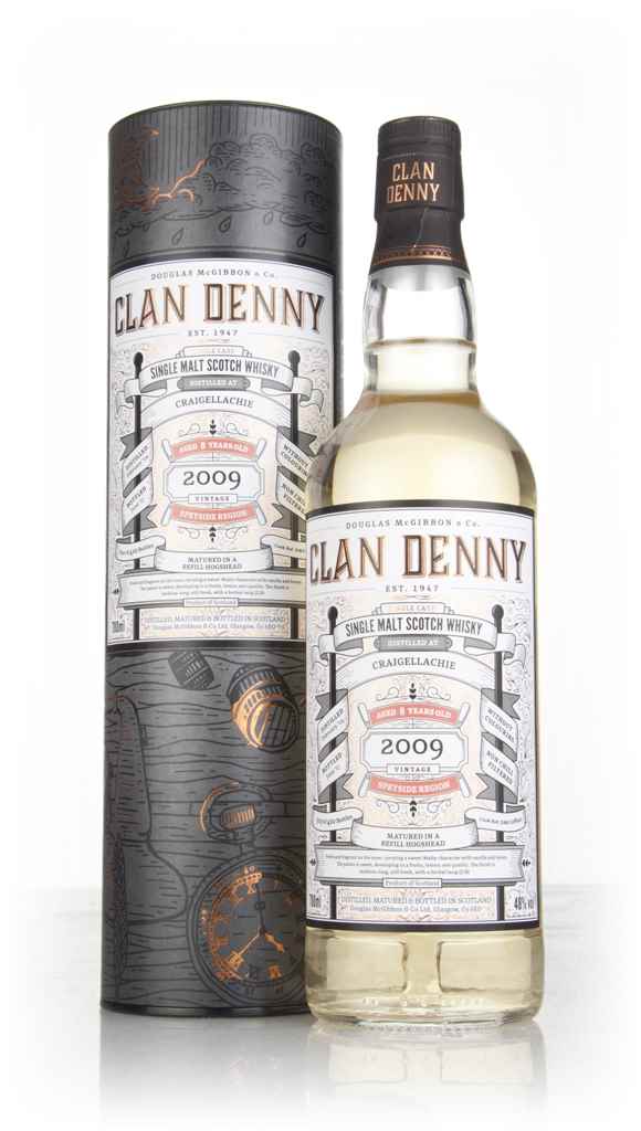 Craigellachie 8 Year Old 2009 (cask 11890) - Clan Denny (Douglas Laing) 70cl product image