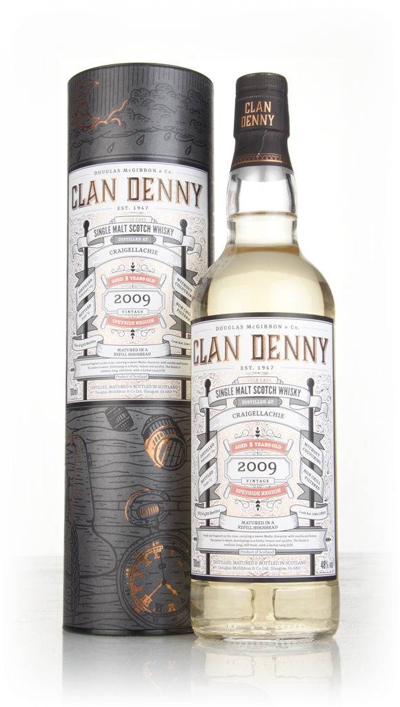 Craigellachie 8 Year Old 2009 (cask 11890) - Clan Denny (Douglas Laing) 70cl product image