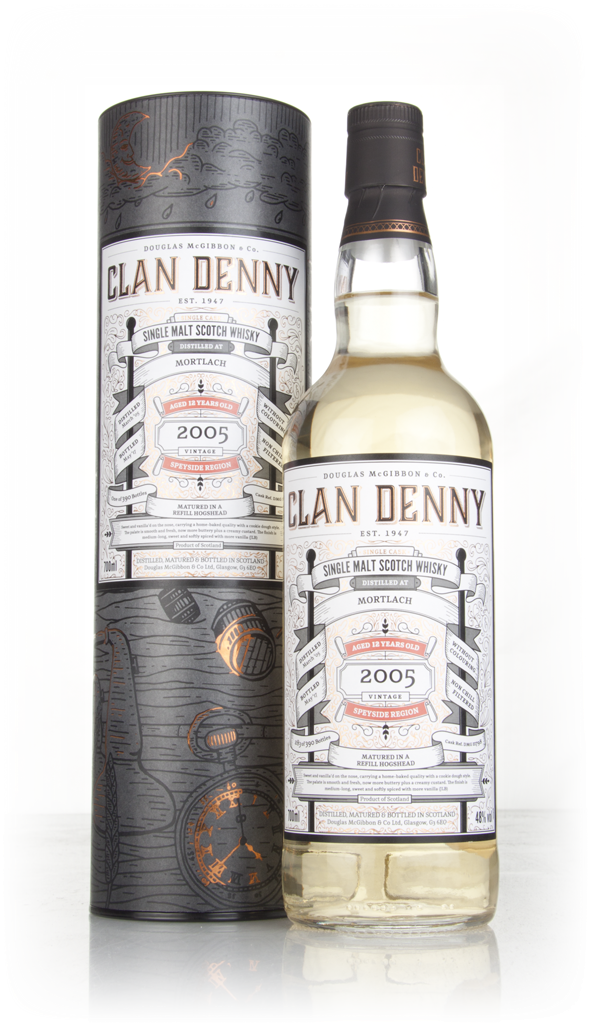 Mortlach 12 Year Old 2005 (cask 11798) - Clan Denny (Douglas Laing) 70cl product image