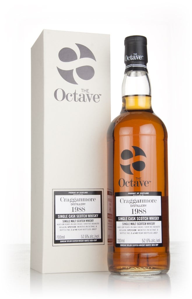 Cragganmore 28 Year Old 1988 (cask 4216173) - The Octave (Duncan Taylor) 70cl product image