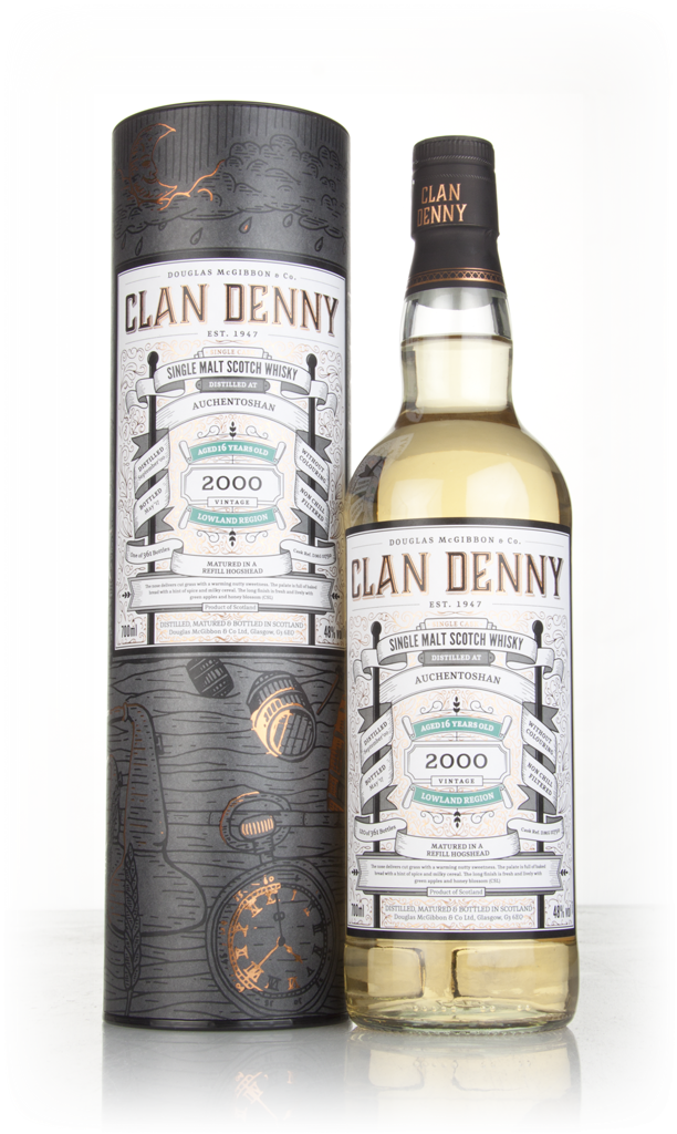 Auchentoshan 16 Year Old 2000 (cask 11750) - Clan Denny (Douglas Laing) 70cl product image