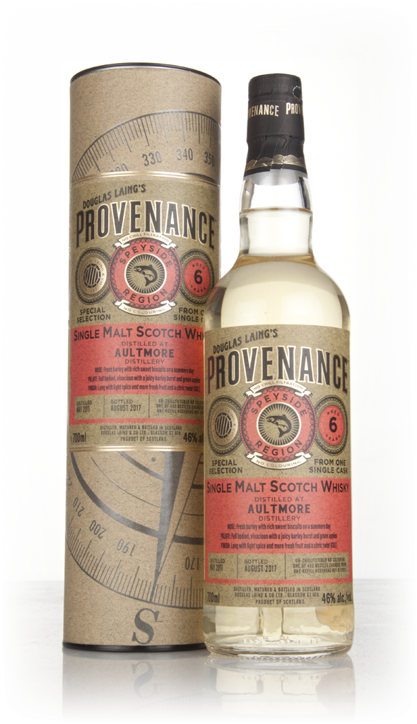 Aultmore 6 Year Old 2011 (cask 12072) - Provenance (Douglas Laing) 70cl product image